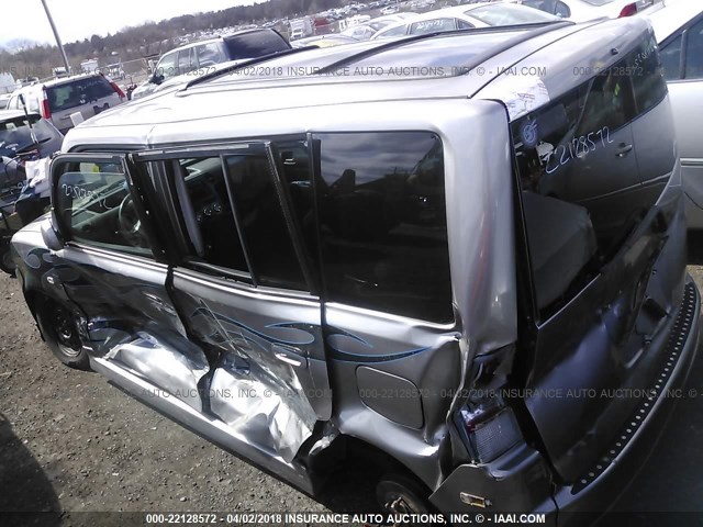 JTLKT324350219600 - 2005 TOYOTA SCION XB ნაცრისფერი ფოტო 6