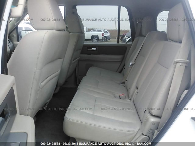 1FMFU16507LA60016 - 2007 FORD EXPEDITION XLT 白色 照片 8