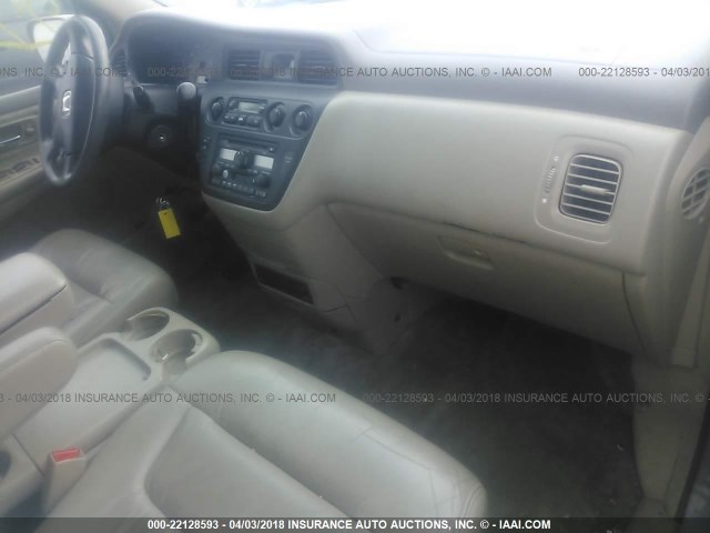5FNRL18013B140539 - 2003 HONDA ODYSSEY EXL ოქროსფერი ფოტო 5