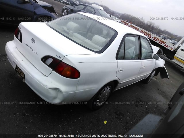 2T1BR18E6WC019669 - 1998 TOYOTA COROLLA VE/CE/LE WHITE photo 4