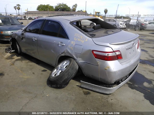 4T1BE46K59U876252 - 2009 TOYOTA CAMRY SE/LE/XLE SILVER photo 3