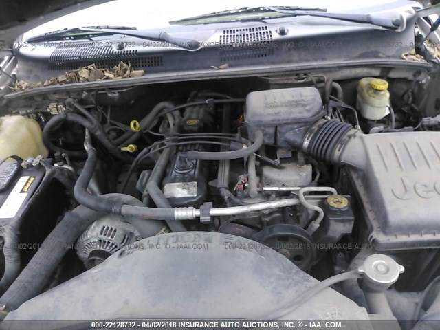 1J4GW48S64C425215 - 2004 JEEP GRAND CHEROKEE LAREDO/COLUMBIA/FREEDOM 银色 照片 10