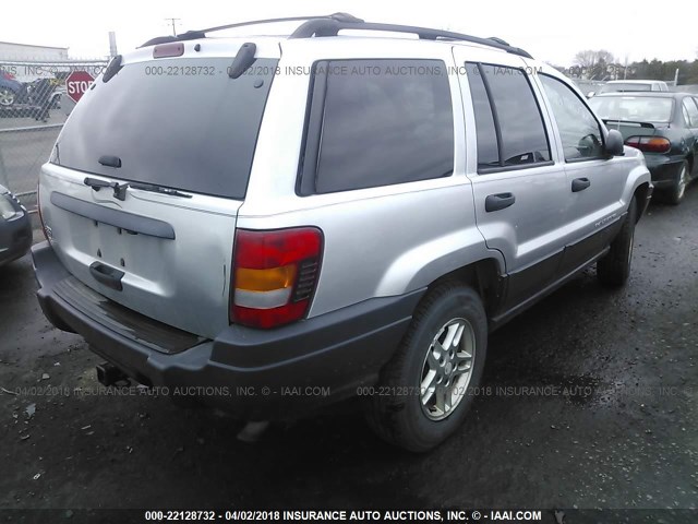 1J4GW48S64C425215 - 2004 JEEP GRAND CHEROKEE LAREDO/COLUMBIA/FREEDOM 银色 照片 4
