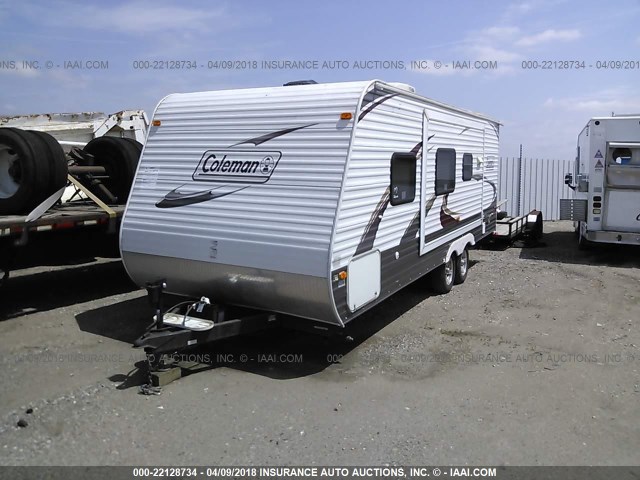47CTCLM22AT205688 - 2010 COLEMAN ULTRA LITE  WHITE photo 2