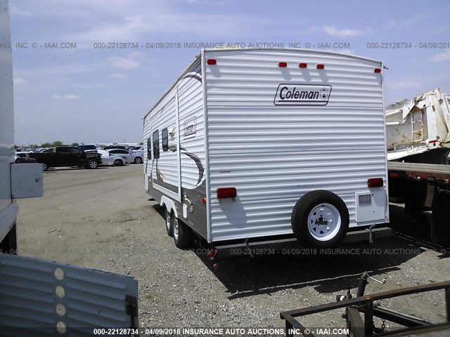 47CTCLM22AT205688 - 2010 COLEMAN ULTRA LITE  WHITE photo 3