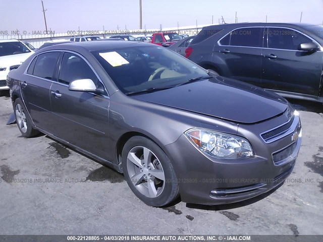 1G1ZC5E02CF178894 - 2012 CHEVROLET MALIBU 1LT 棕色 照片 1