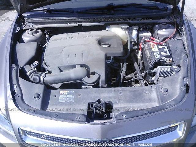 1G1ZC5E02CF178894 - 2012 CHEVROLET MALIBU 1LT 棕色 照片 10