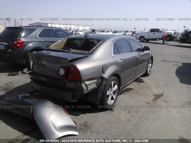 1G1ZC5E02CF178894 - 2012 CHEVROLET MALIBU 1LT 棕色 照片 4