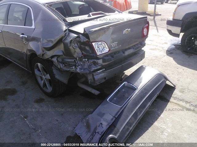 1G1ZC5E02CF178894 - 2012 CHEVROLET MALIBU 1LT 棕色 照片 6