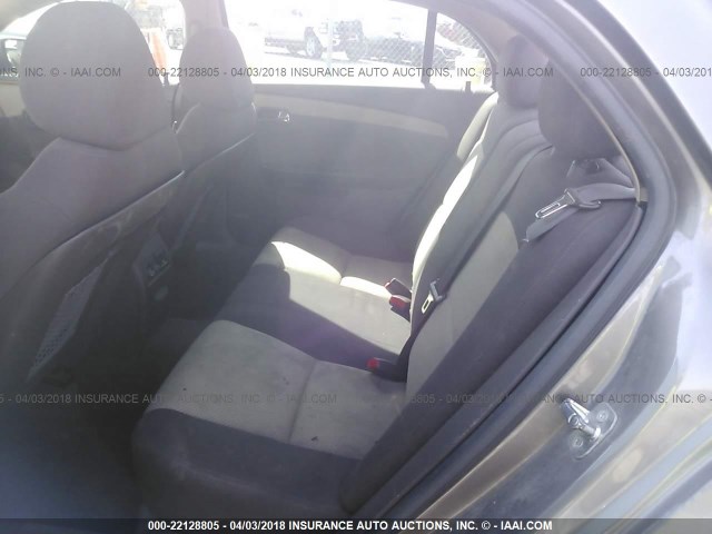 1G1ZC5E02CF178894 - 2012 CHEVROLET MALIBU 1LT 棕色 照片 8