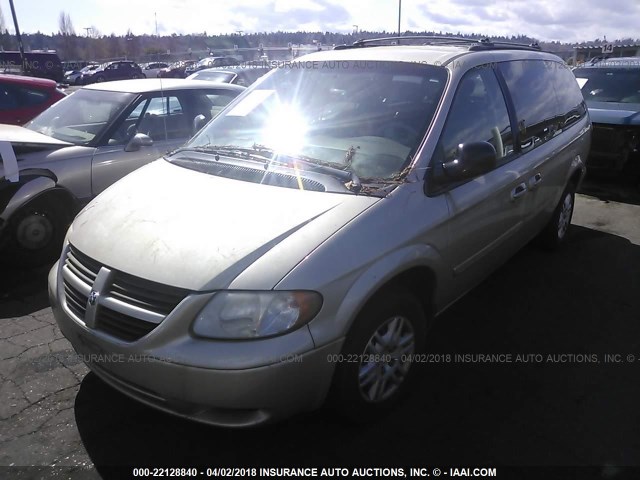 2D4GP24R25R223686 - 2005 DODGE GRAND CARAVAN SE TAN photo 2