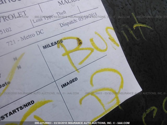 1G11B5SL8FF345102 - 2015 CHEVROLET MALIBU LS 金色 照片 7