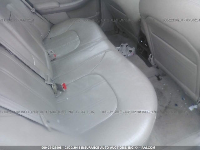 KMHFU45E85A422735 - 2005 HYUNDAI XG 350 WHITE photo 8