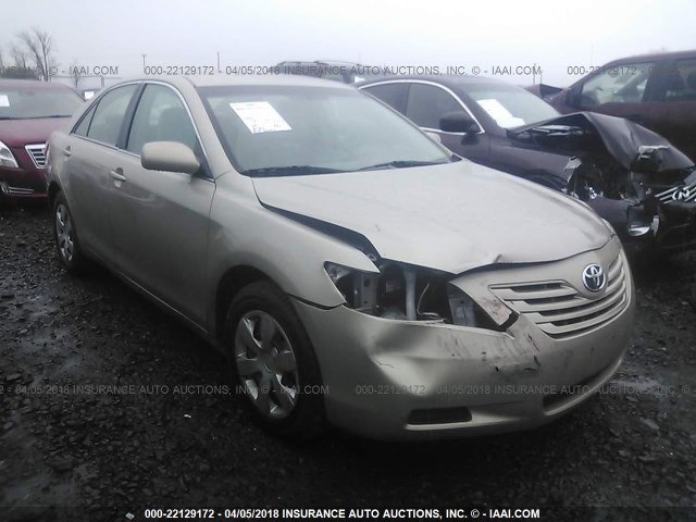 4T1BE46K67U500365 - 2007 TOYOTA CAMRY NEW GENERAT CE/LE/XLE/SE GOLD photo 1