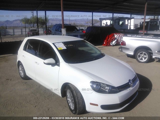 WVWDB7AJ0AW407861 - 2010 VOLKSWAGEN GOLF 白色 照片 1