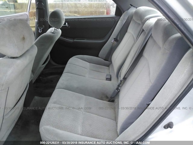 1YVGF22C415201561 - 2001 MAZDA 626 ES/LX SILVER photo 8