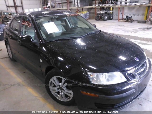 YS3FB49S951043309 - 2005 SAAB 9-3 LINEAR BLACK photo 1