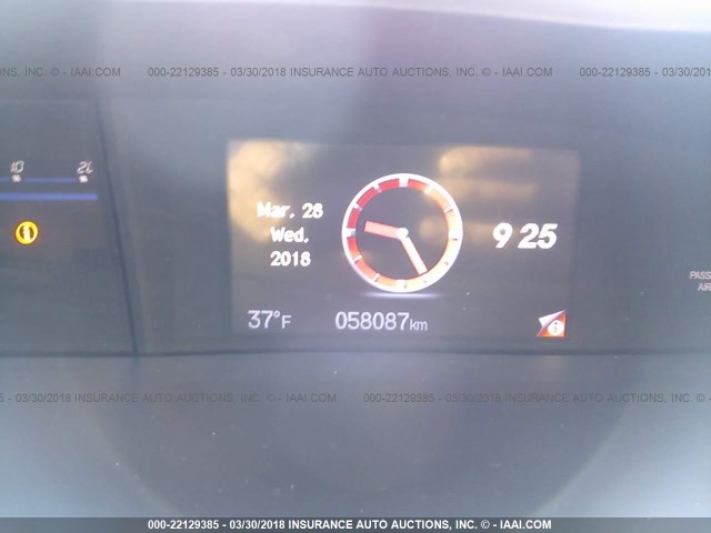 2HGFB2F95FH511733 - 2015 HONDA CIVIC EXL BLACK photo 7