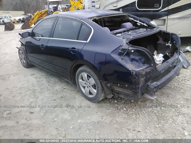 1N4AL21E27N494723 - 2007 NISSAN ALTIMA 2.5/2.5S BLUE photo 3