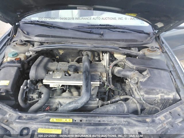 YV1SW53D011023111 - 2001 VOLVO V70 T5 TURBO TURQUOISE photo 10