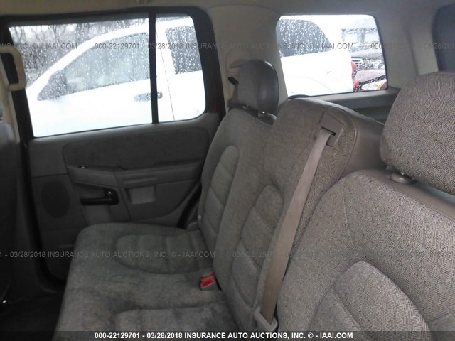 1FMZU72K25UB06190 - 2005 FORD EXPLORER XLS/XLS SPORT BURGUNDY photo 8