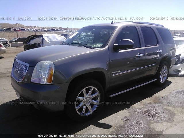 1GKS2EEF3BR283042 - 2011 GMC YUKON DENALI BEIGE photo 2