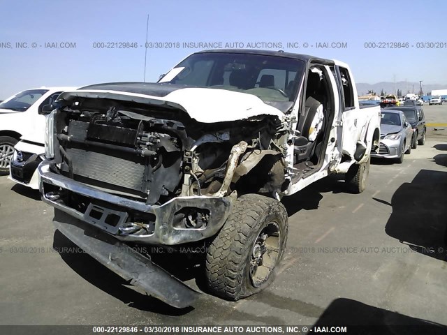 1FT7W2BT1GEA22392 - 2016 FORD F250 SUPER DUTY WHITE photo 2