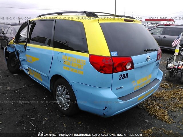 5TDKK4CC2AS324582 - 2010 TOYOTA SIENNA CE/LE BLUE photo 3