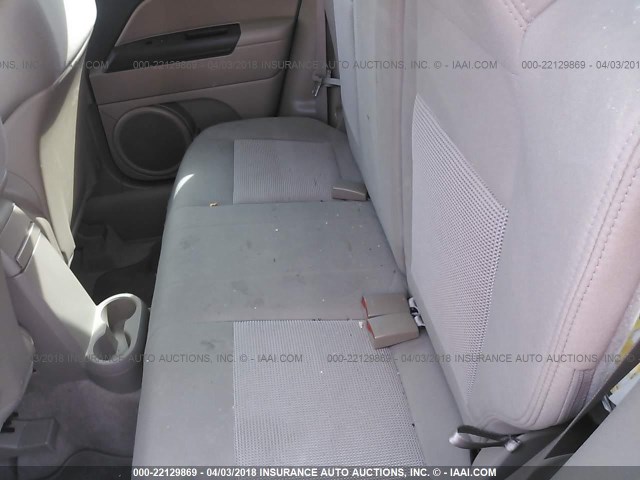 1C4NJCEB6DD229909 - 2013 JEEP COMPASS LATITUDE 黑色 照片 8