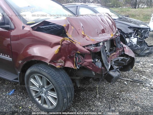 1A8HW58207F519635 - 2007 CHRYSLER ASPEN LIMITED BURGUNDY photo 6