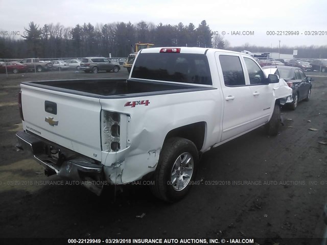 3GCUKREC1JG126402 - 2018 CHEVROLET SILVERADO WHITE photo 4