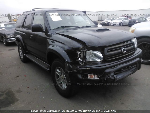 JT3GN86R6Y0161425 - 2000 TOYOTA 4RUNNER SR5 BLACK photo 1