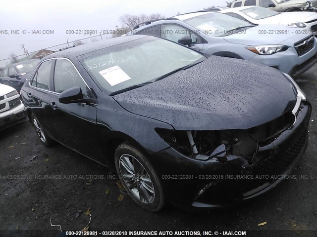 4T1BF1FK3GU241443 - 2016 TOYOTA CAMRY LE/XLE/SE/XSE BLACK photo 1