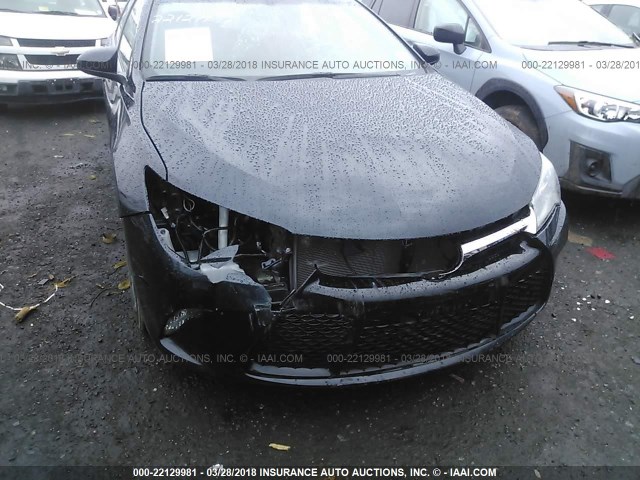 4T1BF1FK3GU241443 - 2016 TOYOTA CAMRY LE/XLE/SE/XSE BLACK photo 6