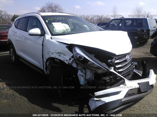 KM8J3CA47JU604004 - 2018 HYUNDAI TUCSON LIMITED/SPORT AND ECO/SE WHITE photo 1