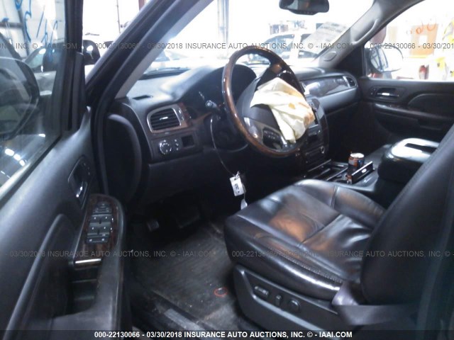 1GKFK66877J319280 - 2007 GMC YUKON XL DENALI BLACK photo 5