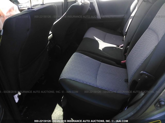 JTEBU5JR5H5414876 - 2017 TOYOTA 4RUNNER SR5 PREM/LTDL/TRAIL/TRD GRAY photo 8