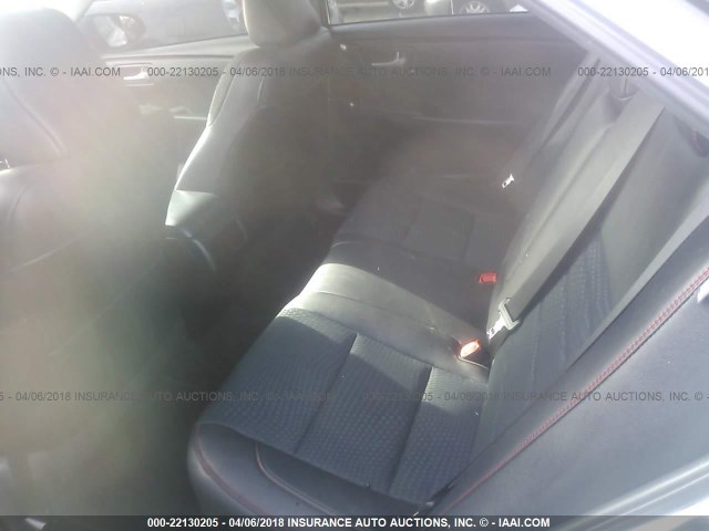 4T1BF1FK6FU064871 - 2015 TOYOTA CAMRY LE/XLE/SE/XSE Blanc photo 8