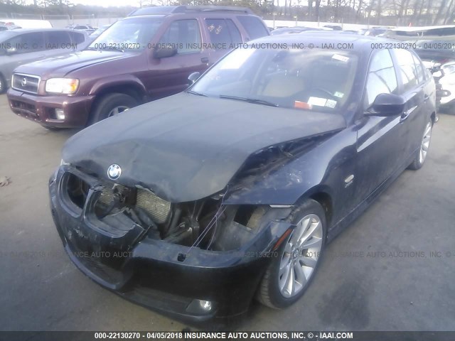 WBAPK5G56BNN30046 - 2011 BMW 328 XI SULEV BLACK photo 2