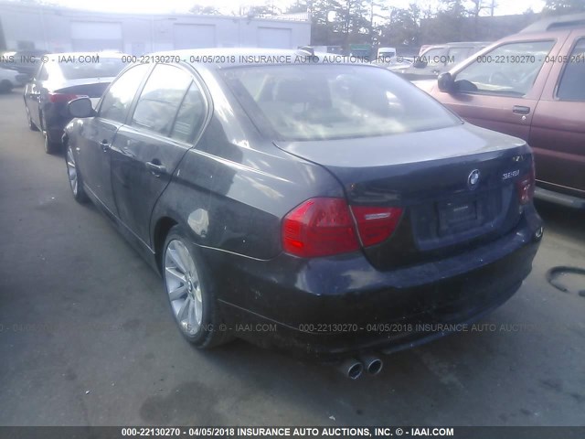 WBAPK5G56BNN30046 - 2011 BMW 328 XI SULEV BLACK photo 3