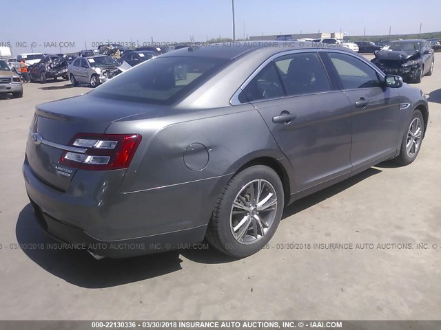 1FAHP2F82DG129870 - 2013 FORD TAURUS LIMITED GRAY photo 4