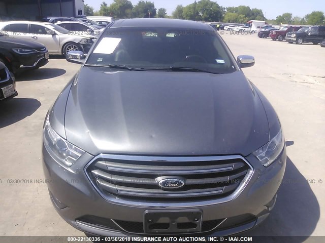 1FAHP2F82DG129870 - 2013 FORD TAURUS LIMITED GRAY photo 6