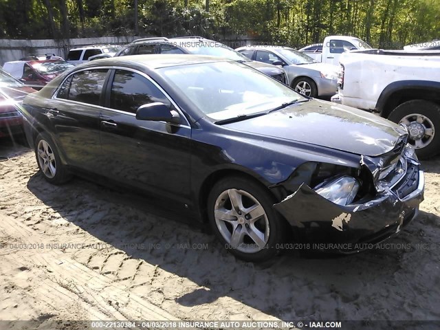 1G1ZA5E09AF107114 - 2010 CHEVROLET MALIBU LS 黑色 照片 1