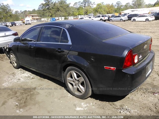 1G1ZA5E09AF107114 - 2010 CHEVROLET MALIBU LS 黑色 照片 3