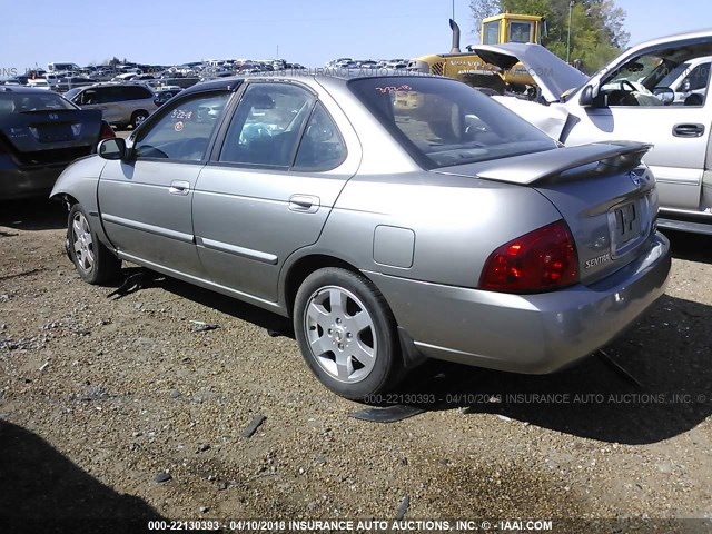 3N1CB51D46L532503 - 2006 NISSAN SENTRA 1.8/1.8S Champagne photo 3