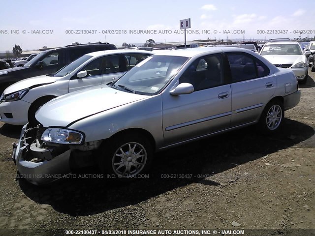 3N1CB51D14L898626 - 2004 NISSAN SENTRA 1.8/1.8S SILVER photo 2