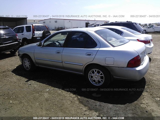 3N1CB51D14L898626 - 2004 NISSAN SENTRA 1.8/1.8S SILVER photo 3