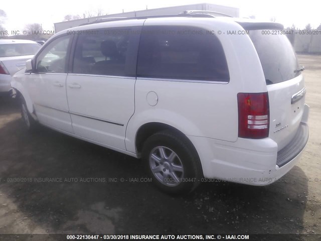 2A4RR5D19AR235883 - 2010 CHRYSLER TOWN & COUNTRY TOURING WHITE photo 3