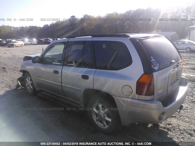 1GKDS13S862259626 - 2006 GMC ENVOY SILVER photo 3