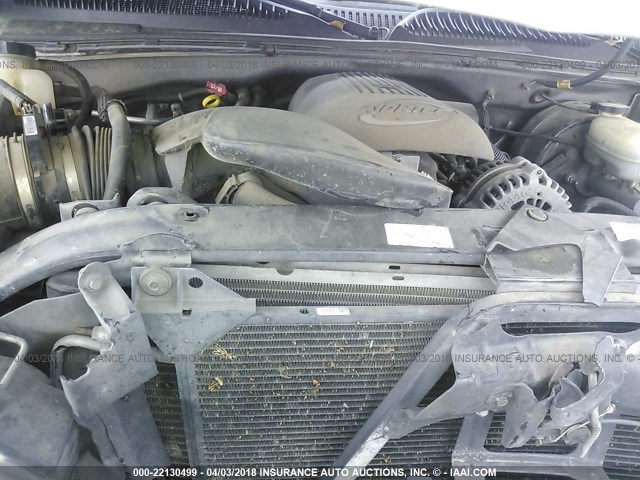 2GCEK13T361170300 - 2006 CHEVROLET SILVERADO K1500 GRAY photo 10